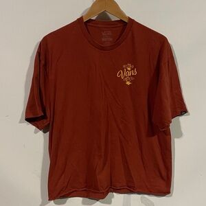 Vans Men's Burnt Orange Short Sleeve Tee